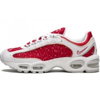 Кроссовки Supreme x Nike Air Max Tailwind 4 Red White