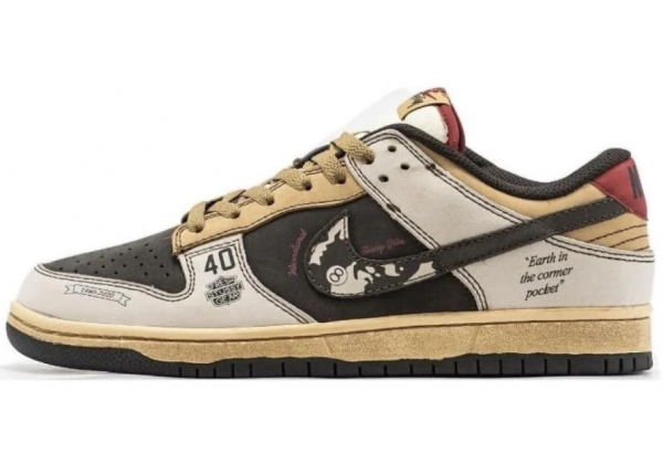 Nike Dunk Low Stussy 40th Anniversary Brown Beige