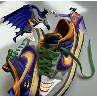 Кроссовки Nike Dunk Joker Batman Custom