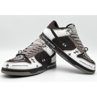 Кроссовки Nike Dunk Low Chrome Hearts Brown коричневые