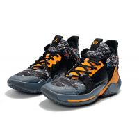 Кроссовки Nike Air Jordan Why Not Zero 2 Black Yellow