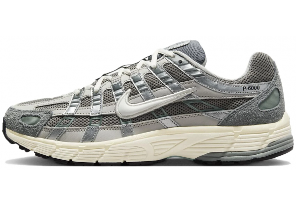Nike P-6000 Light Iron Metallic Silver