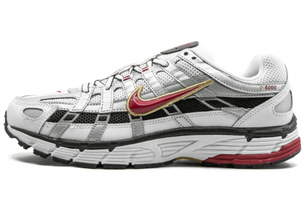 Nike P-6000 White Red Platinum