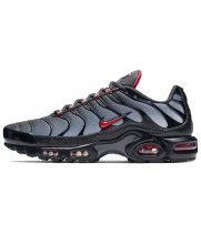 Кроссовки Nike Air Max Plus Black Grey Gradient Red