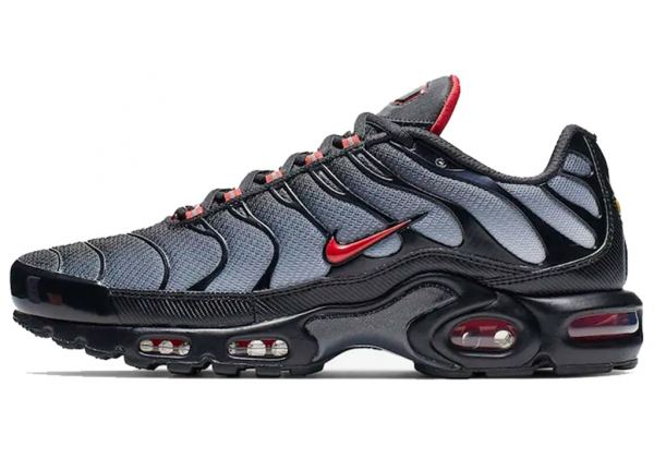 Кроссовки Nike Air Max Plus Black Grey Gradient Red