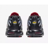 Кроссовки Nike Air Max Plus Black Grey Gradient Red