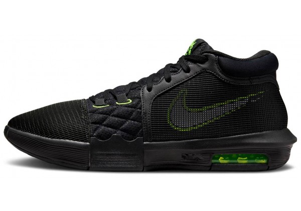Кроссовки Nike LeBron Witness 8 Black Volt