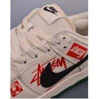 Nike SB Dunk Low Stussy Speedway Red