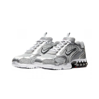 Stussy x Nike Air Zoom Spiridon Cage 2 Metallic Silver