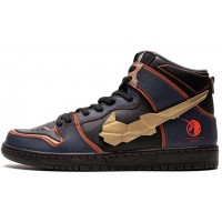 Кроссовки Gundam x Nike Dunk High SB Project Unicorn Banshee Norn