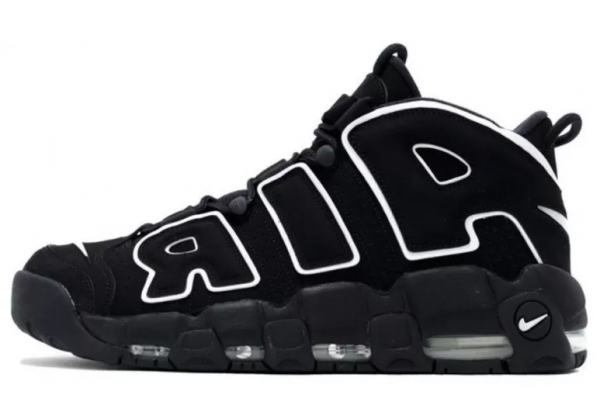 Nike Air More Uptempo 96 Black White