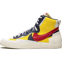 Кроссовки Nike Blazer Mid x Sacai Yellow
