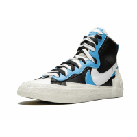 Nike Blazer Mid x Sacai Black White Blue