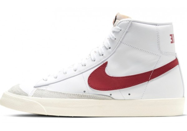 Кроссовки Nike Blazer Mid 77 White Red