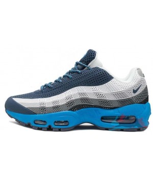 Кроссовки Nike Air Max 95 White Grey Blue