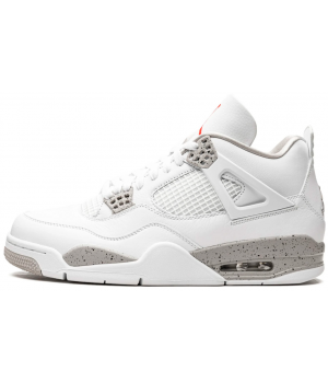 Nike Air Jordan 4 White Oreo с мехом