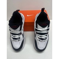 Nike Air Monarch 4 White Black Red с мехом