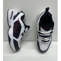 Nike Air Monarch 4 White Black Red с мехом
