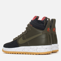 Кроссовки Nike Lunar Force 1 Duckboot Green с мехом