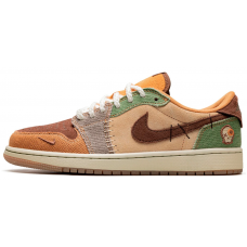 Nike Air Jordan 1 Low X Zion Williamson Voodoo разноцветные