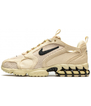Кроссовки Nike Air Zoom Spiridon Cage 2 x Stussy Fossil бежевые