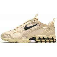Кроссовки Nike Air Zoom Spiridon Cage 2 x Stussy Fossil бежевые