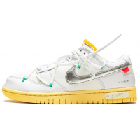 Кроссовки Nike SB Dunk Low Off-White White