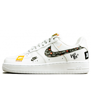 Nike Air Force 1 '07 Premium Just Do It White Black
