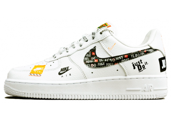 Nike Air Force 1 '07 Premium Just Do It White Black