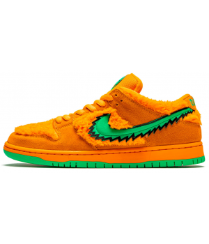 Кроссовки Nike SB Dunk Low Grateful Dead Orange Bear оранжевые