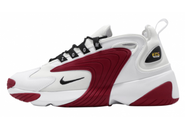 Кроссовки Nike Zoom 2K White Black Gym Red