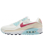Кроссовки Nike Air Max 90 White Red Aqua