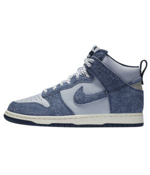 Кроссовки Notre X Nike Dunk High Midnight Navy