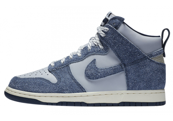 Кроссовки Notre X Nike Dunk High Midnight Navy