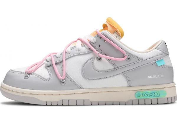 Кроссовки Nike Off-White x Dunk Low Lot 09 of 50