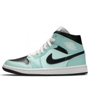 Кроссовки Nike Air Jordan 1 Mid Aqua Blue Tint