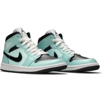 Кроссовки Nike Air Jordan 1 Mid Aqua Blue Tint