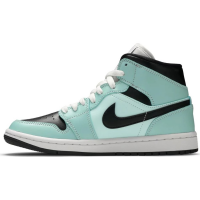 Кроссовки Nike Air Jordan 1 Mid Aqua Blue Tint