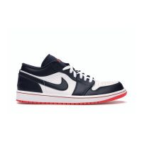 Nike Air Jordan 1 Low черно-белые с красным