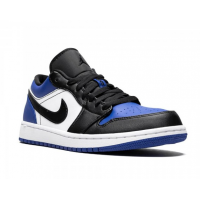 Кроссовки Nike Air Jordan 1 Low белые с синим