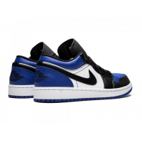 Кроссовки Nike Air Jordan 1 Low белые с синим