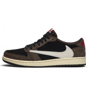 Nike Air Jordan 1 Retro Low OG SP Travis Scott Brown