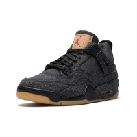 Nike Air Jordan 4 Rtr Levis Nrg Bg Levi's Black
