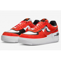 Nike Air Force 1 Shadow Cracked Leather Rush Red