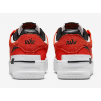 Nike Air Force 1 Shadow Cracked Leather Rush Red