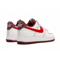 Кроссовки Nike Air Force 1 07 Low White Red