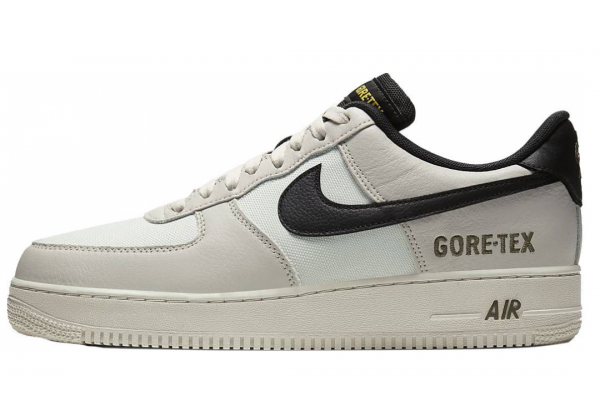 Nike Air Force 1 Low Gore Tex Light Bone Black