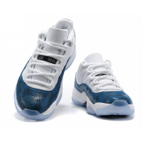 Nike Air Jordan 11 Retro Low Navy Blue Snakeskin