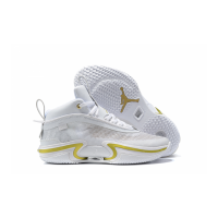 Кроссовки Nike Air Jordan 36 White Gold