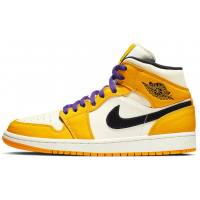 Кроссовки Nike Air Jordan 1 Retro Mid SE Lakers